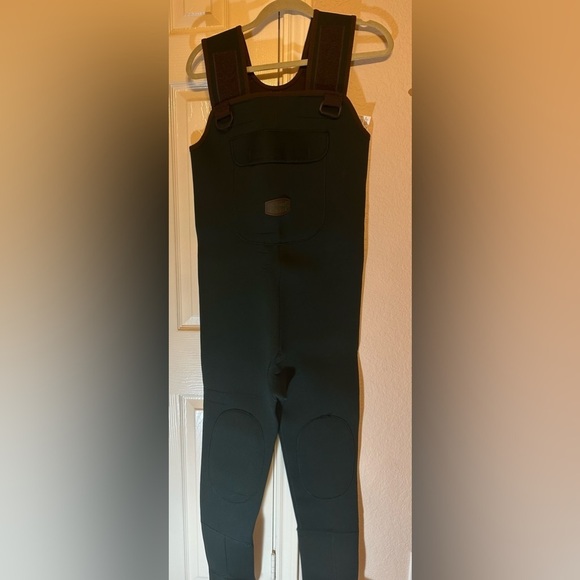 Neoprene Green Stone Creek Suspender  Waders Stockingfoot Size XXS​​​ - Picture 1 of 9